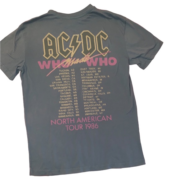 ACDC Tour Concert Tee - Picture 4 of 9